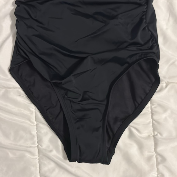 NWT black one piece swimsuit - Picture 4 of 10